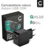 CELLONIC Caricatore USC C & USC A da muro doppia uscia per Anteprima dell’immagine prodotto 2