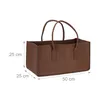 relaxdays 10021755_93 relaxdays Kaminholztasche 27,0 l Podgląd zdjęcia produktu 4