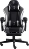 A gaming chair is shown from the front against a white background. Produktbild-Vorschau