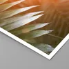 Poster - Poster ohne Rahmen - Exotisch Blätter Dämmerung - Produktbild-Vorschau 2