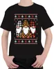 Weihnachtsgnome Wichtel Elfen Kariert - Ugly Christmas Produktbild-Vorschau 1
