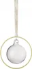 blomus Weihnachtskugel 4er-Set KITAI clear mit Ring brass Produktbild-Vorschau 1