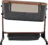 Qute Q-Wiggle Electric Co-Sleeper Antra - Walnut | Qute Produktbild-Vorschau 10