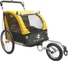 M-WAVE Stalwart Kid 3in1 rimorchio per bicicletta giallo Anteprima dell’immagine prodotto 4