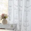 Lot de 2 rideaux semi-transparents à œillets, rideaux en Voir les images du produit 3