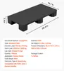 SucceBuy Kunststoffpalette 1000x500x136 mm, Vielseitige Produktbild-Vorschau 7