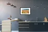 MuchoWow® Gerahmtes Poster Wilde Mohnblumen auf einem Produktbild-Vorschau 2