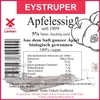 Apfelessig 5% Säure aus ganzen Äpfeln, 5L - biologisch Produktbild-Vorschau 3