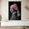 MuchoWow® Wandteppich Wandbehang Das Mädchen mit dem Produktbild-Vorschau 6