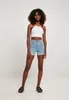 Organic Stretch Denim 5 Pocket Shorts Clearblue bleached 29 Produktbild-Vorschau 12