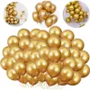 Balony złote chrom metaliczne balony chromowane złoto Podgląd zdjęcia produktu 8