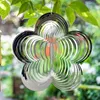 Edelstahl Windspiele für Draußen | 3D Wind Spinner | 360° Produktbild-Vorschau 4