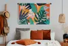 MuchoWow® Wandteppich Wandbehang Dschungel - Formen - Produktbild-Vorschau 5