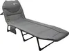 Eurocatch Lit de Camping Pliable Gris - Dossier Réglable 5 Voir les images du produit 1