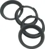 4x Zentrierringe 70,4 x 57,1 mm Dunkelgrau Felgen Ringe  Produktbild-Vorschau 1