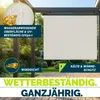 tillvex® Tenda verticale 160x250 cm Beige per esterni e Anteprima dell’immagine prodotto 8