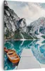 Bild auf Leinwand - Leinwandbild - Einteilig - Boote Berge Produktbild-Vorschau 1