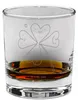 Mr. & Mrs. Panda Whiskyglas Blume Kleeblatt - Transparent - Produktbild-Vorschau 2