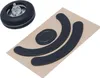 Náhradní kolečko myši, černé, kolečko s protiskluzovou Náhled obrázku produktu 2