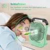 USB Tischventilator 10000mAh wiederaufladbar 4 Produktbild-Vorschau 3