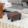 HOMCOM Fußhocker, Sitzhocker, Rechteckiger Ottoman, Produktbild-Vorschau 9
