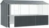 vidaXL Klietka pre vtáky antracitová 410 x 210 x 230 cm Náhľad obrázku produktu 1