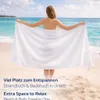 Betz Badetuch XXL 100x200 cm – Saunatuch & Strandtuch aus Produktbild-Vorschau 5