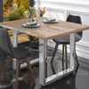 2er-Set MORENA | Tisch Kufe | Edelstahl | Füße: 12x12cm | Produktbild-Vorschau 4