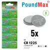 5 x CR1225 PoundMax Knopfzelle 3V Lithium CR 1225, DL1225 Produktbild-Vorschau 1