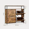 Armadio per scarpe BEALIFE, 100x30x95 cm | Armadio chiuso Anteprima dell’immagine prodotto 3