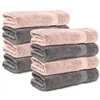 Komfortec 8er Duschtücher 70x140 cm Set aus 100% Baumwolle, Produktbild-Vorschau 1