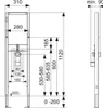 TECEbase Waschtisch-Set Bauhöhe 1120mm inklusive Anteprima dell’immagine prodotto 2