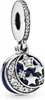 PANDORA Charm-Anhänger Vintage Nachthimmel aus Silber mit Produktbild-Vorschau 1