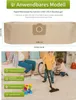 5 Stück Papierfilterbeutel für Kärcher 6.959-130.0, WD3 Produktbild-Vorschau 6