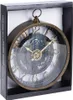 Industrielle Wanduhr 26,5 cm mit schwarzen Zahnrädern Produktbild-Vorschau 6