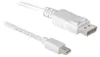 DELOCK Displayport Mini cavo DP -> DP St/St 2,00m sw 4K Anteprima dell’immagine prodotto 6