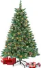 LZQ 120 cm PVC kunstboom met warme LED-verlichting, Productafbeelding-voorbeeld 1