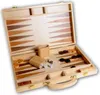 Backgammon 15" in legno con intarsi in legno Anteprima dell’immagine prodotto 2
