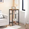 Tavolino con 2 ripiani regolabili in rete 38 x 28 x 74 cm Anteprima dell’immagine prodotto 4