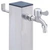 vidaXL Wassersäule für den Garten 40 cm Edelstahl Produktbild-Vorschau 4