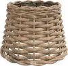vidaXL Paralume marrone Ø20x15 cm in vimini Anteprima dell’immagine prodotto 8