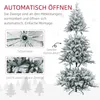 HOMCOM Künstlicher Weihnachtsbaum, 180 cm Christbaum mit Produktbild-Vorschau 6