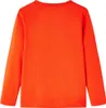 vidaXL Kinder-Langarmshirt Hellorange 116 Produktbild-Vorschau 1