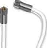 5m Koaxialkabel KUPFER 135dB F-Kompressionstecker Produktbild-Vorschau 3