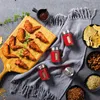 12 Gewürzdosen Rot I Gewürzstreuer Edelstahl Set 80ml I Mit Produktbild-Vorschau 6