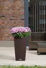 LECHUZA-Pot de plantes CUBICO Cottage 40 Granit | Pot de Voir les images du produit 27