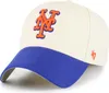 47 Brand Cap MLB New York Mets Two Tone '47 MVP Natural Produktbild-Vorschau 3