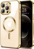 Coque magnétique transparente pour iPhone 12 Pro Max, Voir les images du produit 1