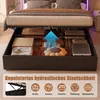 Letto singolo INONEFT, imbottito, 160x200 cm, con Anteprima dell’immagine prodotto 6