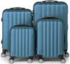 A set of four blue hard-shell suitcases of varying sizes, arranged in a group on a white background. Náhľad obrázku produktu